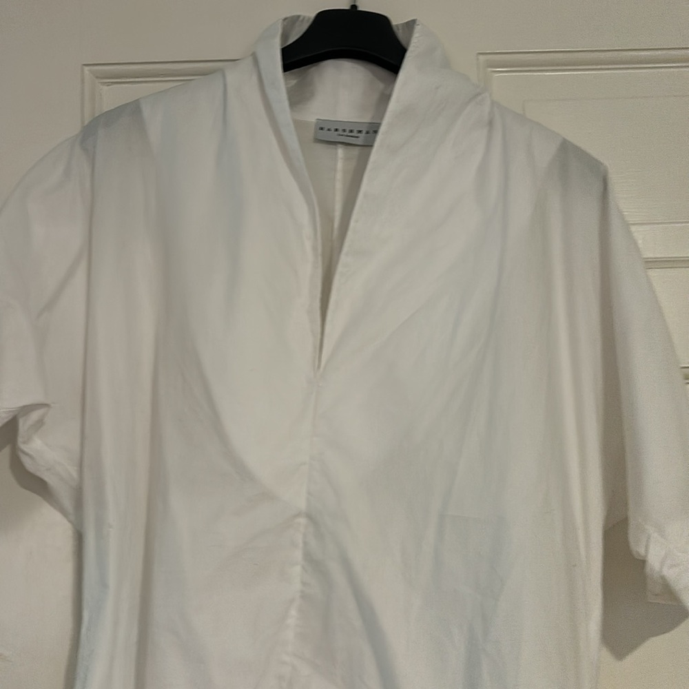 Harshman  XS white shirt. All cotton.